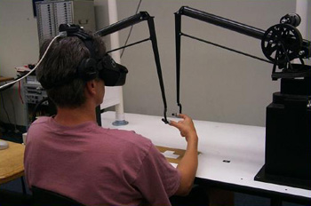 Visual-haptic VR environment